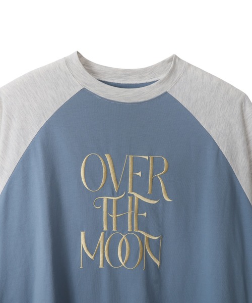 Ada.(エイダ)の「ロゴ 刺繍 ラグラン ビッグ ロンT(Tシャツ/カットソー・レディース・ネイビー/ホワイト/ブルー/アイボリー・FREE)」の9枚目の写真