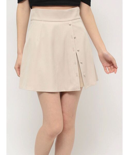 EATME(イートミー)の「ラップライクシフォンプリーツスカート(スカート・レディース・ブラック/ベージュ/その他1・SMALL/MEDIUM)」の22枚目の写真