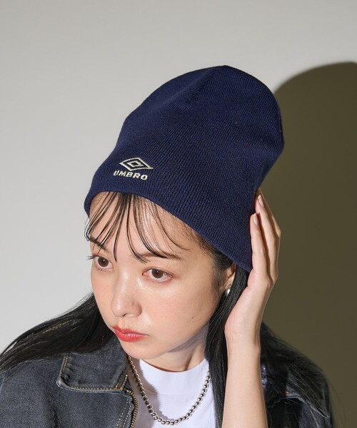 セール】UMBRO × FREAK'S STORE/アンブロ 別注 ロゴ刺繍ビーニー