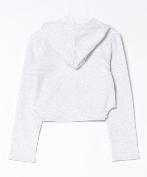 ALAND（エーランド）の「3.3 Field Trip／ステッチラインZIP  2108824（スウェット・レディース・ライトグレー/ネイビー/チャコール・FREE）」の7枚目の写真