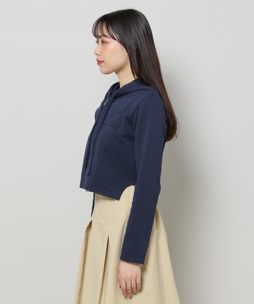 ALAND（エーランド）の「3.3 Field Trip／ステッチラインZIP  2108824（スウェット・レディース・ライトグレー/ネイビー/チャコール・FREE）」の21枚目の写真