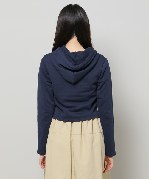 ALAND（エーランド）の「3.3 Field Trip／ステッチラインZIP  2108824（スウェット・レディース・ライトグレー/ネイビー/チャコール・FREE）」の22枚目の写真