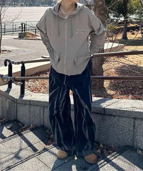 ワンポイントロゴマウンテンパーカー（ナイロンジャケット）｜sedacle