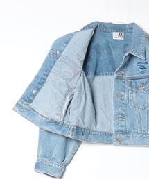AAPE BY A BATHING APE デニムジャケット AAPE BY *A BATHING APE® デニムジャケット | ブルー | FARFETCH JP