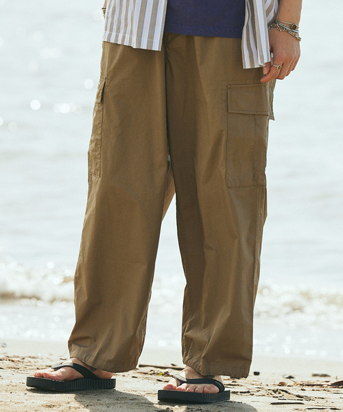 JOURNAL STANDARD relume(ジャーナルスタンダード レリューム)の「【HOUSE HOLD / ハウスホールド】ヴィンテージ スーピマカーゴパンツ(カーゴパンツ・メンズ・ブラック/カーキ/オリーブ/ベージュ・MEDIUM/LARGE/X-LARGE)」の3枚目の写真