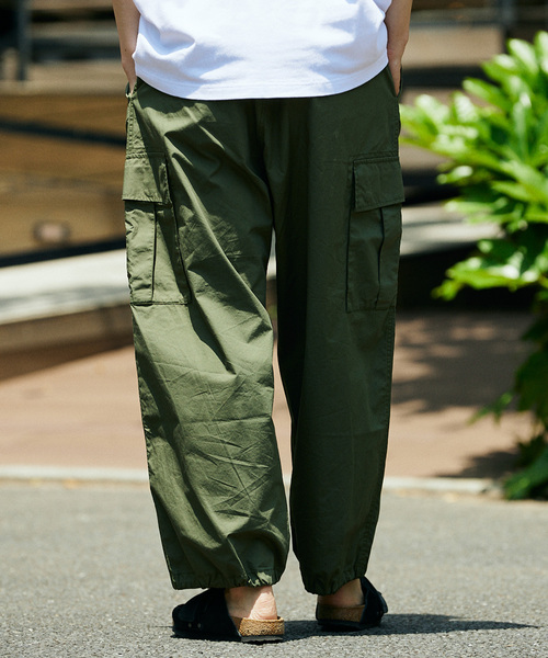 JOURNAL STANDARD relume(ジャーナルスタンダード レリューム)の「【HOUSE HOLD / ハウスホールド】ヴィンテージ スーピマカーゴパンツ(カーゴパンツ・メンズ・ブラック/カーキ/オリーブ/ベージュ・MEDIUM/LARGE/X-LARGE)」の10枚目の写真
