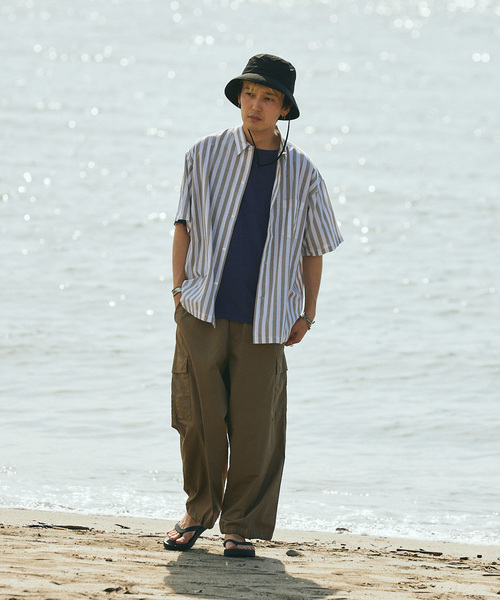 JOURNAL STANDARD relume(ジャーナルスタンダード レリューム)の「【HOUSE HOLD / ハウスホールド】ヴィンテージ スーピマカーゴパンツ(カーゴパンツ・メンズ・ブラック/カーキ/オリーブ/ベージュ・MEDIUM/LARGE/X-LARGE)」の12枚目の写真