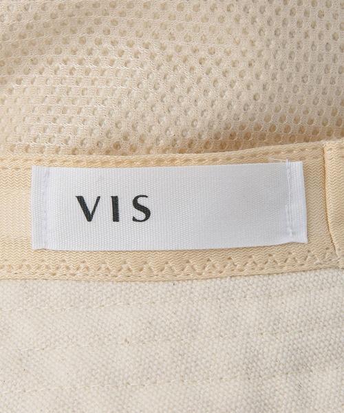 VIS（ビス）の「【抗菌防臭】キャンバスフリンジつば広ハット【ワイヤー入り】（ハット・レディース・キナリ/ブラック・FREE）」の13枚目の写真
