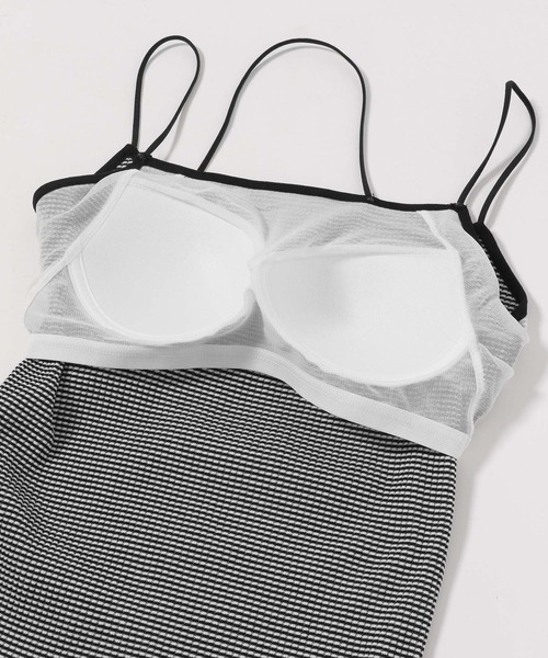 LOWRYS FARM(ローリーズファーム)の「スタイルUPカップアシメキャミ 991864(キャミソール・レディース・その他/ホワイト/ブラック/オレンジ・FREE)」の13枚目の写真