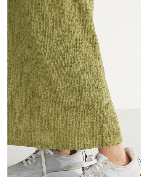 Green　Parks（グリーンパークス）の「カットJQIラインスカート（スカート・レディース・アイボリー/ブラック/グリーン・FREE）」の19枚目の写真