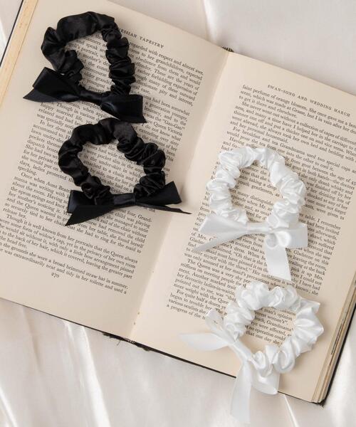 WEGO(ウィゴー)の「WEGO/【2点セット】ミニリボンシュシュ(シュシュ・レディース・ブラック/ホワイト/その他4/その他6/その他2/その他1/その他5/その他3/その他7/その他8/その他9・FREE)」の15枚目の写真