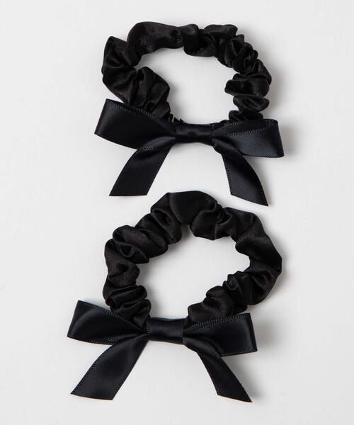 WEGO(ウィゴー)の「WEGO/【2点セット】ミニリボンシュシュ(シュシュ・レディース・ブラック/ホワイト/その他4/その他6/その他2/その他1/その他5/その他3/その他7/その他8/その他9・FREE)」の17枚目の写真