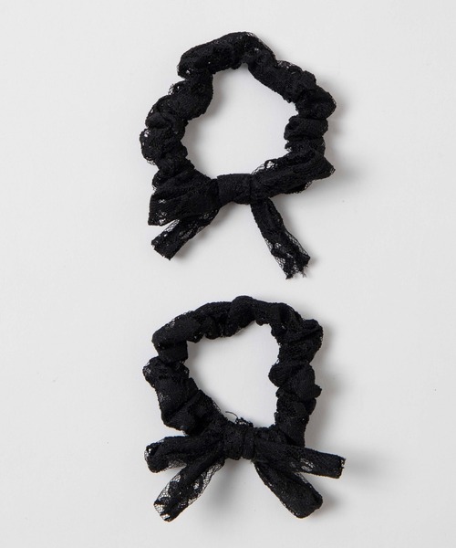 WEGO(ウィゴー)の「WEGO/【2点セット】ミニリボンシュシュ(シュシュ・レディース・ブラック/ホワイト/その他4/その他6/その他2/その他1/その他5/その他3/その他7/その他8/その他9・FREE)」の20枚目の写真