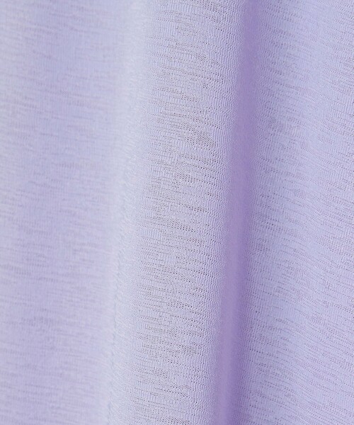 coen（コーエン）の「スソラウンドシアープルオーバー（Tシャツ/カットソー・レディース・ブラック/オフホワイト/ライラック・M/L）」の14枚目の写真