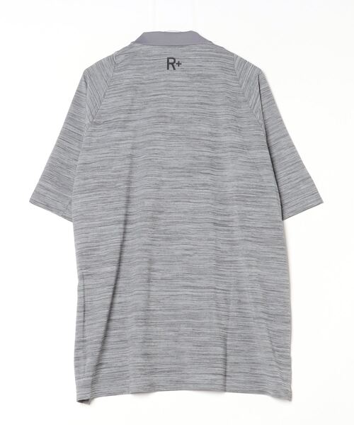 canterbury（カンタベリー）の「カンタベリー canterbury アールプラスフレックスクールコントロールハーフジップポロ（ポロシャツ・メンズ・ブラック/ブルーグレー/グレー・M/L/LL/3L）」の6枚目の写真