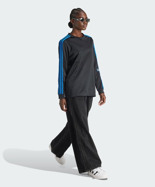 DESCENT製adidas メッシュ長袖カットソー DESCENT製adidas メッシュ長袖カットソー