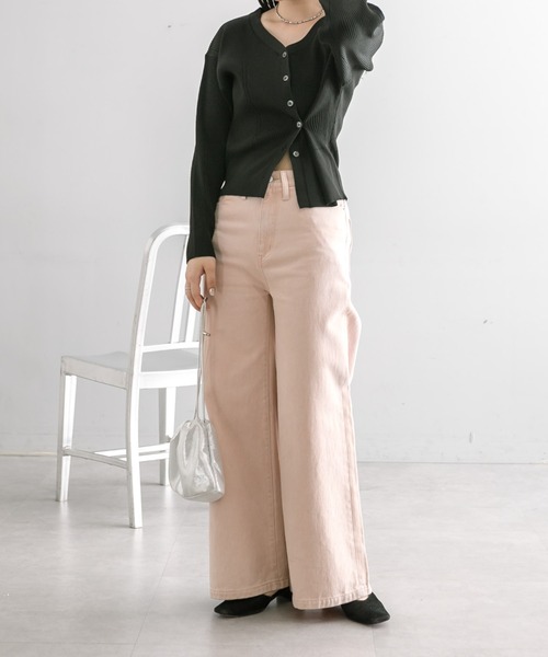 mystic（ミスティック）の「ツイルカラーパンツ（その他パンツ・レディース・ピンク/アイボリー/グリーン・0/1/2）」の20枚目の写真