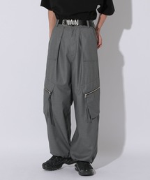 Anui | 【UNISEX/2サイズ展開】クリアピケカーゴスラックス(スラックス)