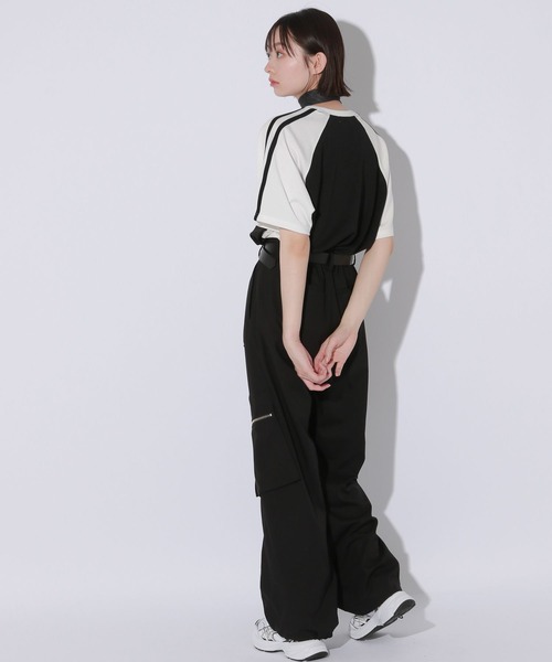 Anui（アニュイ）の「【UNISEX/2サイズ展開】クリアピケカーゴスラックス（スラックス・レディース・グレー/ブラック・SMALL/MEDIUM）」の9枚目の写真