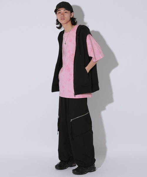 Anui（アニュイ）の「【UNISEX/2サイズ展開】クリアピケカーゴスラックス（スラックス・レディース・グレー/ブラック・SMALL/MEDIUM）」の16枚目の写真