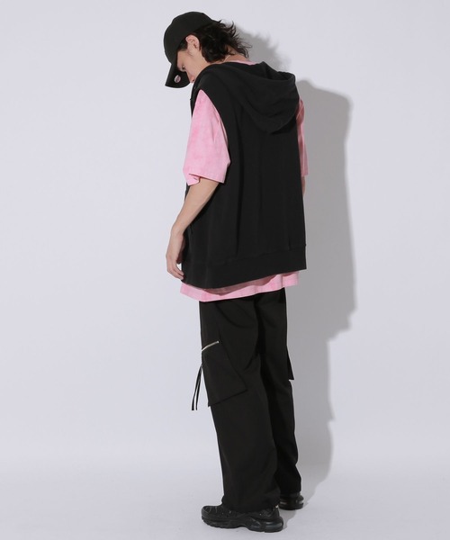 Anui（アニュイ）の「【UNISEX/2サイズ展開】クリアピケカーゴスラックス（スラックス・レディース・グレー/ブラック・SMALL/MEDIUM）」の17枚目の写真