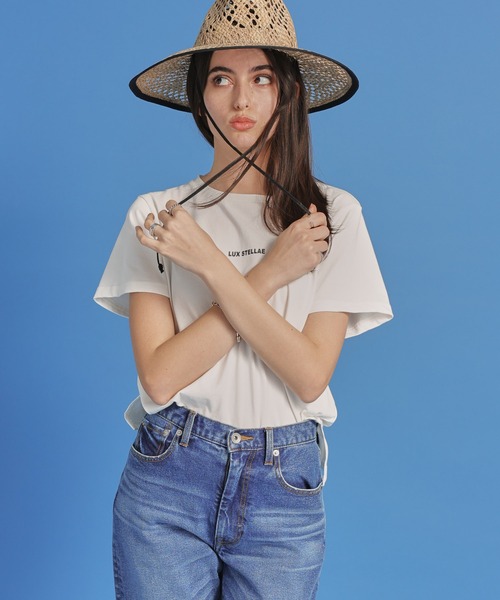 saloon（サルーン）の「SALOON(サルーン)/ パイピングナカオレハット（ハット・レディース・ベージュ・FREE）」の4枚目の写真