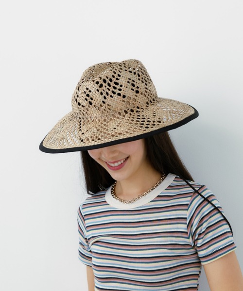 saloon（サルーン）の「SALOON(サルーン)/ パイピングナカオレハット（ハット・レディース・ベージュ・FREE）」の17枚目の写真