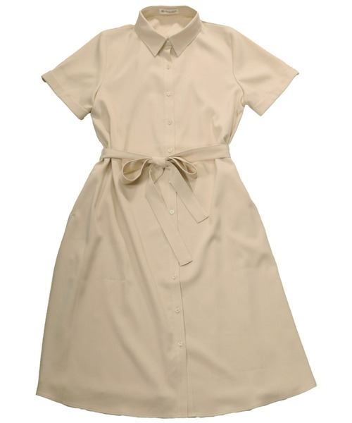 【セール】シャツワンピース 麻調合繊（シャツ/ブラウス）｜TOKYO SHIRTS（トウキョウシャツ）