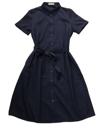 TOKYO SHIRTS | シャツワンピース 麻調合繊(シャツ/ブラウス)