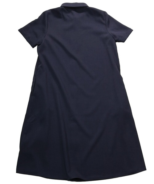 TOKYO SHIRTS（トウキョウシャツ）の「シャツワンピース 麻調合繊（シャツ/ブラウス・レディース・ベージュ/ネイビー/グリーン・LL/M/L）」の13枚目の写真