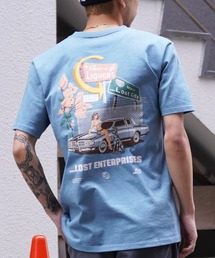 【ムラサキスポーツ限定】lost/ロスト ヘビーウエィト半袖Tシャツ バックプリント LOST CITY L24SS-J