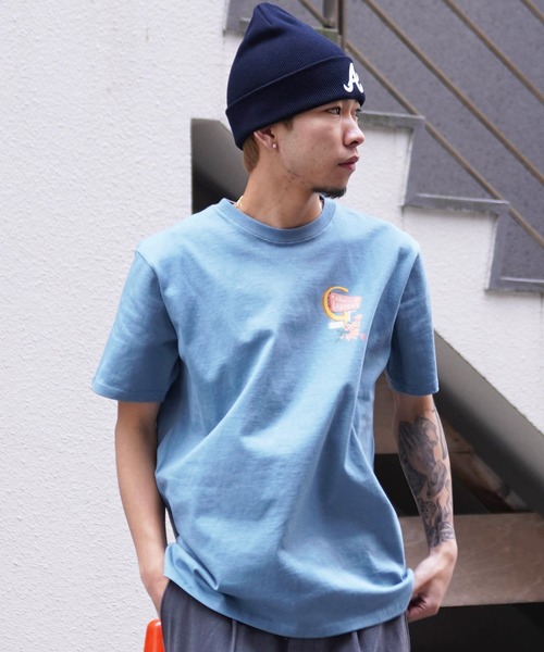 lost（ロスト）の「【ムラサキスポーツ限定】lost/ロスト ヘビーウエィト半袖Tシャツ バックプリント LOST CITY L24SS-J（Tシャツ/カットソー・メンズ・ライトブルー/ホワイト/チャコール・XL/L/M）」の20枚目の写真