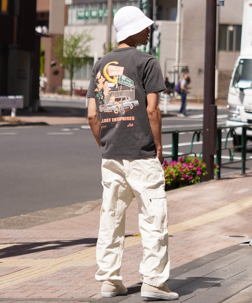lost（ロスト）の「【ムラサキスポーツ限定】lost/ロスト ヘビーウエィト半袖Tシャツ バックプリント LOST CITY L24SS-J（Tシャツ/カットソー・メンズ・ライトブルー/ホワイト/チャコール・XL/L/M）」の18枚目の写真