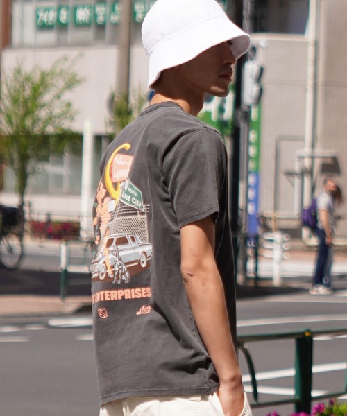 lost（ロスト）の「【ムラサキスポーツ限定】lost/ロスト ヘビーウエィト半袖Tシャツ バックプリント LOST CITY L24SS-J（Tシャツ/カットソー・メンズ・ライトブルー/ホワイト/チャコール・XL/L/M）」の15枚目の写真