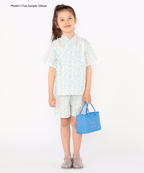 セール】【WEB限定】SHIPS KIDS:100～130cm / 花柄/トンボ柄