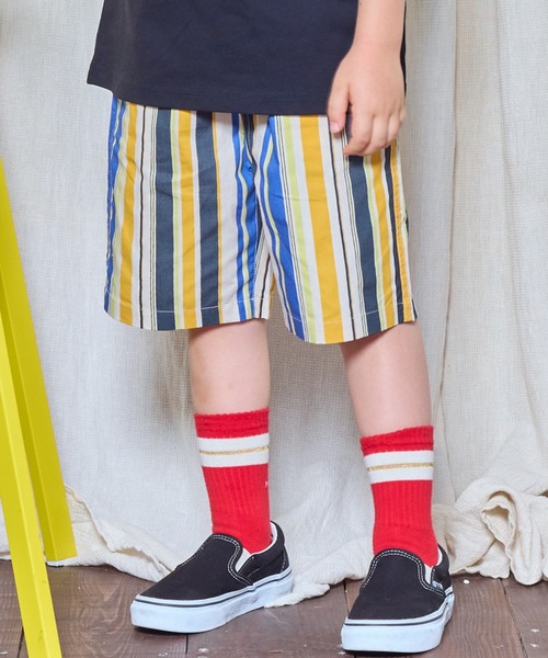 Life Support Products(ライフサポートプロダクツ)の「ポプリンショートパンツ(80~150cm)(その他パンツ・キッズ・ホワイト/グリーン/ホワイト系その他/ピンク/ネイビー/チャコール/オフホワイト/ブルー/ブラック/カーキ・80/90/95/100/110/120/130/140/150)」の1枚目の写真