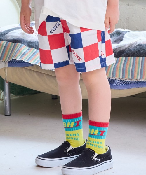 Life Support Products(ライフサポートプロダクツ)の「ポプリンショートパンツ(80~150cm)(その他パンツ・キッズ・ホワイト/グリーン/ホワイト系その他/ピンク/ネイビー/チャコール/オフホワイト/ブルー/ブラック/カーキ・80/90/95/100/110/120/130/140/150)」の3枚目の写真