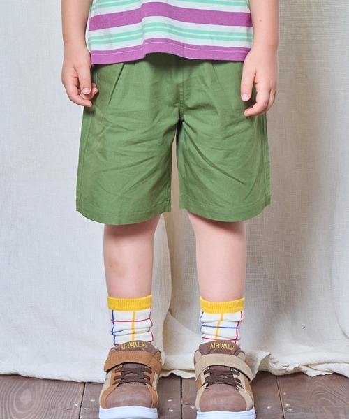 Life Support Products(ライフサポートプロダクツ)の「ポプリンショートパンツ(80~150cm)(その他パンツ・キッズ・ホワイト/グリーン/ホワイト系その他/ピンク/ネイビー/チャコール/オフホワイト/ブルー/ブラック/カーキ・80/90/95/100/110/120/130/140/150)」の6枚目の写真