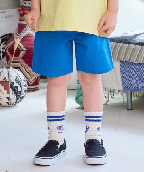 Life Support Products(ライフサポートプロダクツ)の「ポプリンショートパンツ(80~150cm)(その他パンツ・キッズ・ホワイト/グリーン/ホワイト系その他/ピンク/ネイビー/チャコール/オフホワイト/ブルー/ブラック/カーキ・80/90/95/100/110/120/130/140/150)」の9枚目の写真