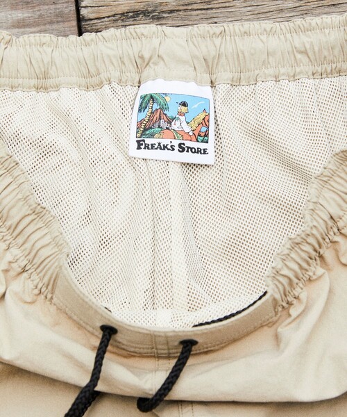 FREAK'S STORE(フリークスストア)の「FREAK’S STORE/フリークスストア ナイロンイージーショートパンツ/ボードショーツ/撥水/水陸両用(その他パンツ・メンズ・その他15/その他9/レオパード/ブラック/オリーブ/チャコールグレー/ベージュ/その他16・SMALL/LARGE/MEDIUM)」の10枚目の写真
