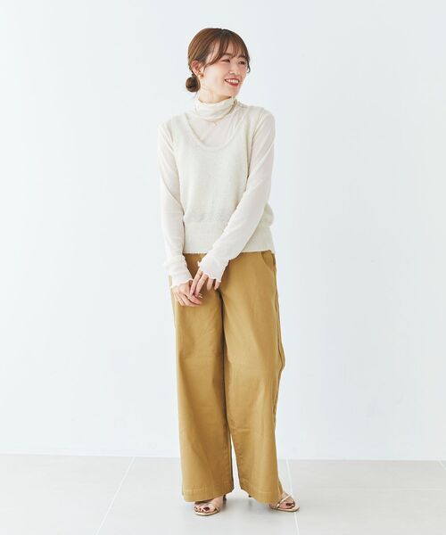le.coeur blanc(ルクールブラン)の「コインモチーフ2連ネックレス(ネックレス・レディース・ゴールド・FREE)」の6枚目の写真