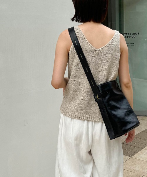 El mar　レザーバケツショルダーバッグ El marレザーバケツショルダーバッグ | CANAL JEAN（キャナル