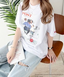classicalelf | 『THE SATURDAY EVENING POST』×クラシカルエルフ 別注グラフィックTシャツ【Runaway】(Tシャツ/カットソー)