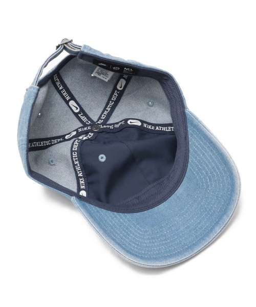NIKE(ナイキ)の「NIKE U NK CLUB CAP U CB DENIM 24 L / ナイキ CB デニム 24 L クラブ キャップ U 【SP】(キャップ・メンズ・ブルー・S/M/M/L/L/XL)」の6枚目の写真