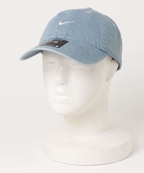 NIKE(ナイキ)の「NIKE U NK CLUB CAP U CB DENIM 24 L / ナイキ CB デニム 24 L クラブ キャップ U 【SP】(キャップ・メンズ・ブルー・S/M/M/L/L/XL)」の8枚目の写真