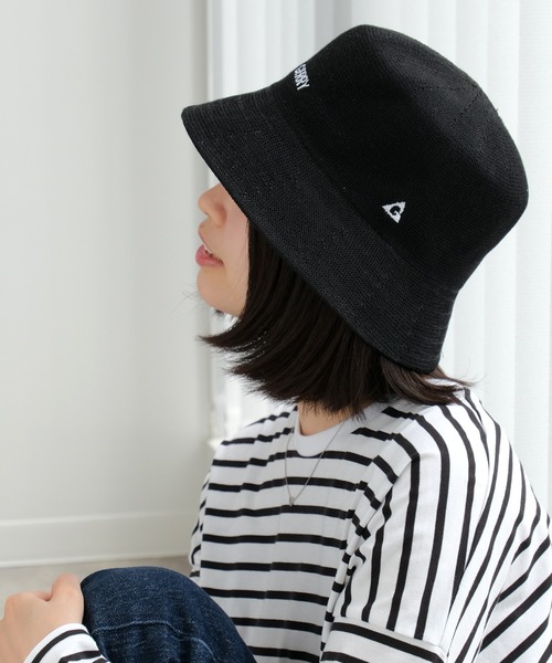 GERRY（ジェリー）の「【GERRY/ジェリー】ワンポイントロゴ サーモハット（ハット・メンズ・グレー/アイボリー/ブラック・FREE）」の2枚目の写真