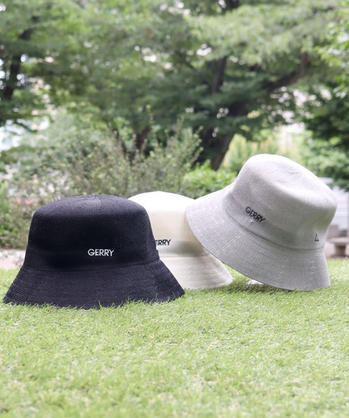 GERRY（ジェリー）の「【GERRY/ジェリー】ワンポイントロゴ サーモハット（ハット・メンズ・グレー/アイボリー/ブラック・FREE）」の5枚目の写真