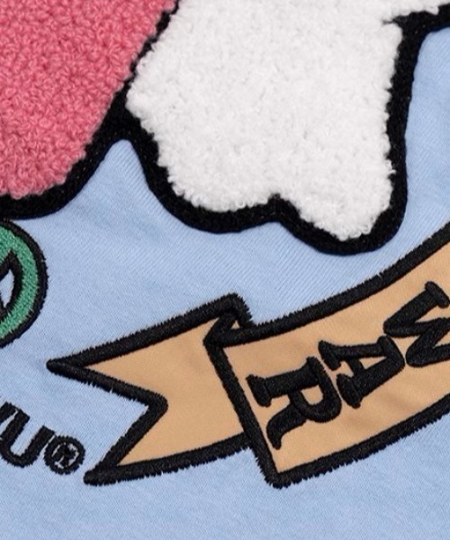 【美品】　グラフアンドユー　半袖　Tシャツ　ピースゴースト　ブルー　L 美品】 グラフアンドユー 半袖 Tシャツ ピースゴースト ブルー L