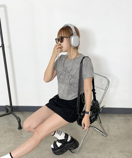 non-hedge(ノンヘッジ)の「カーゴミニスカート(スカート・レディース・ブラウン/ブルー/カーキ/ブラック・M/S)」の19枚目の写真