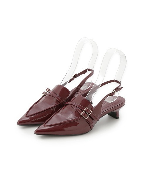 SNIDEL（スナイデル）の「ラインローファーヒールパンプス（パンプス・レディース・ブラック/ベージュ/ワインレッド・SMALL/MEDIUM/LARGE）」の5枚目の写真